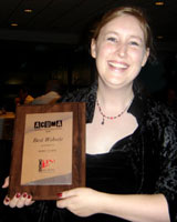 Amanda Penrose - Best Website Award