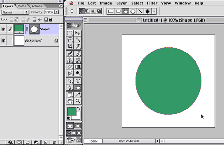 Create a circle